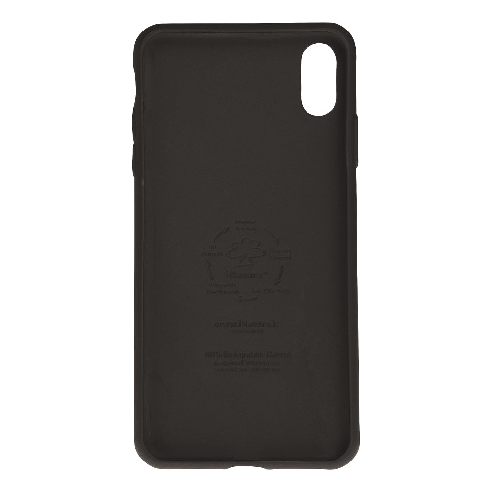 Case phone iNature iPhone XS Max - Nero Vulcano