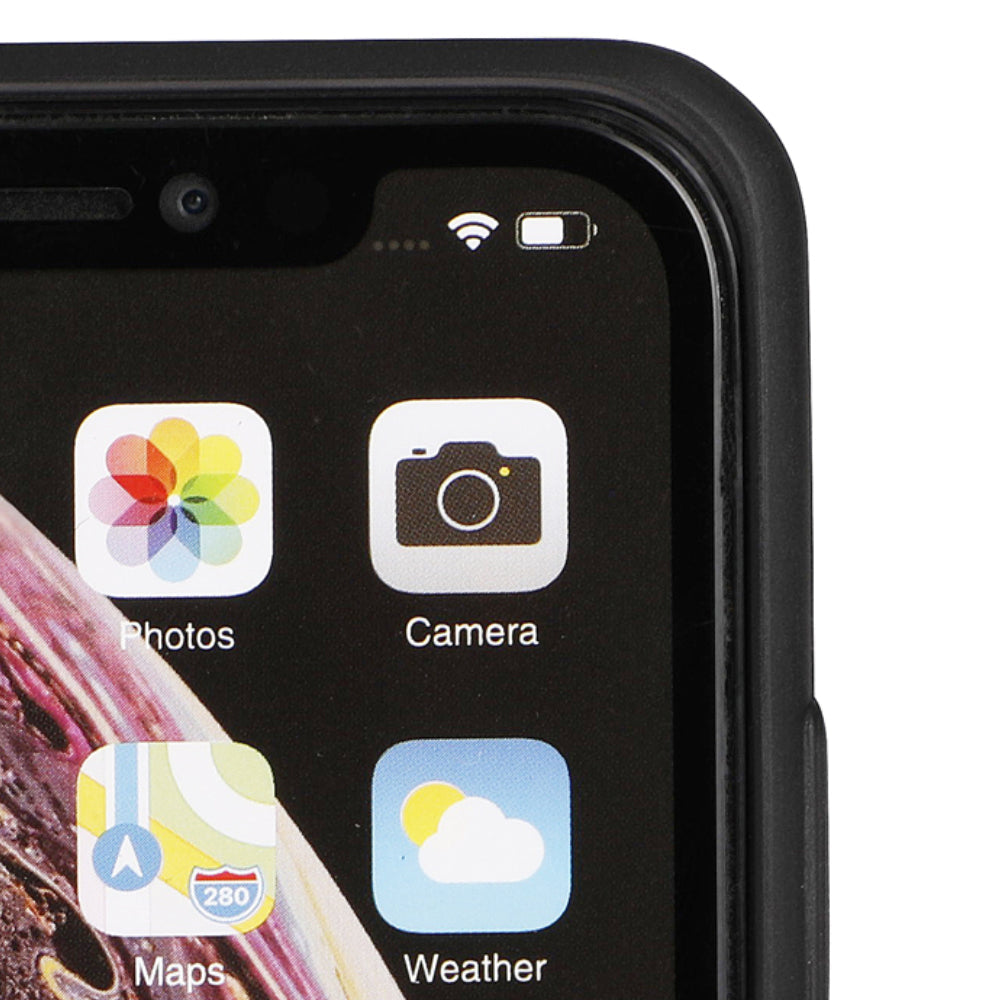 Case phone iNature iPhone XS Max - Nero Vulcano